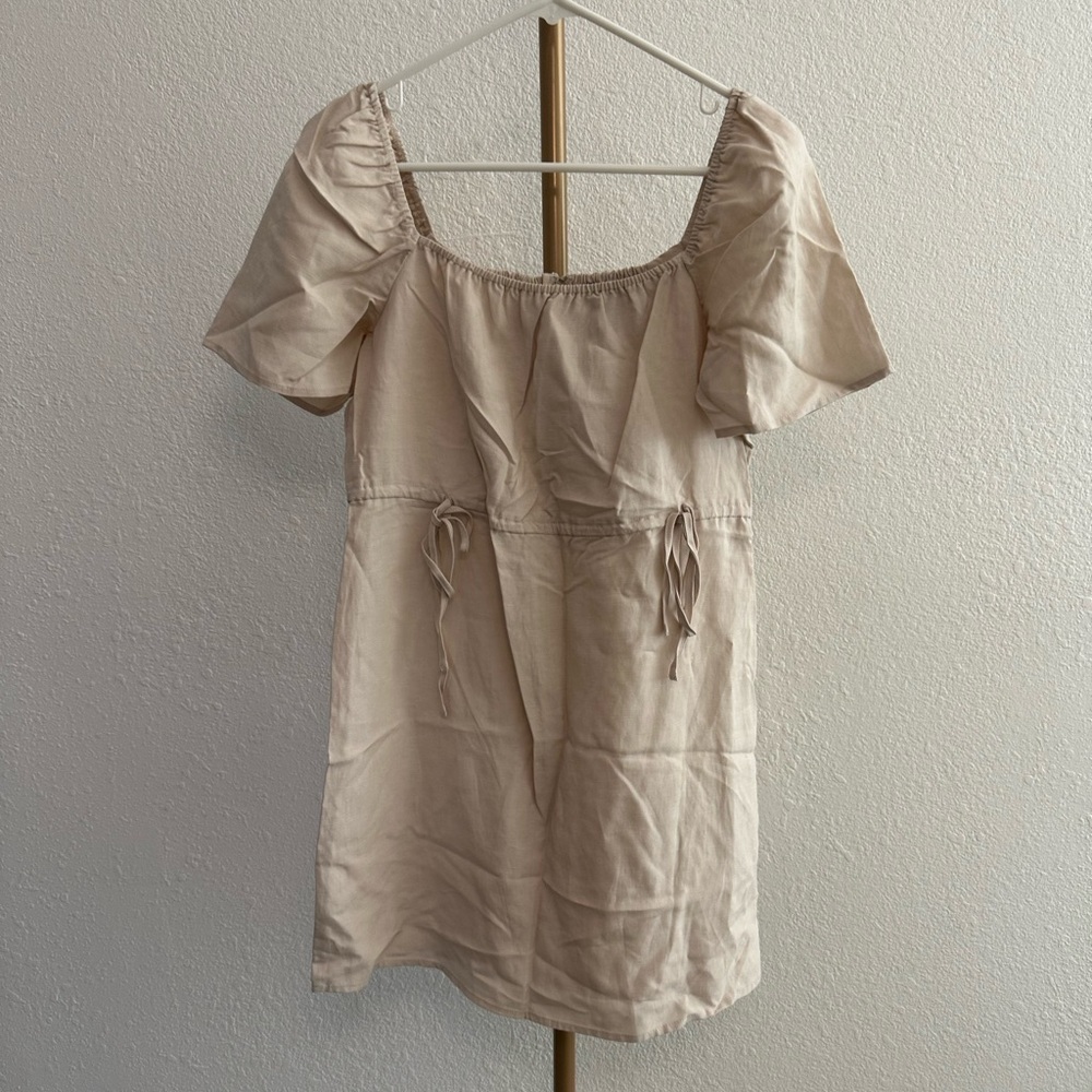 Beige Dress